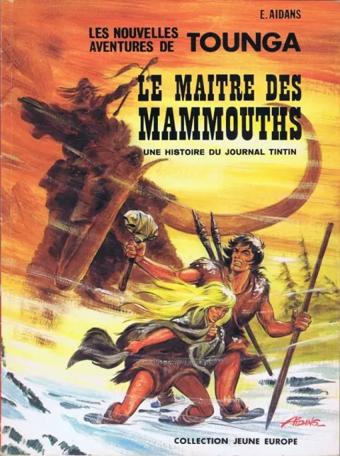 Couverture de l'album Tounga Tome 11 Le maître des mammouths