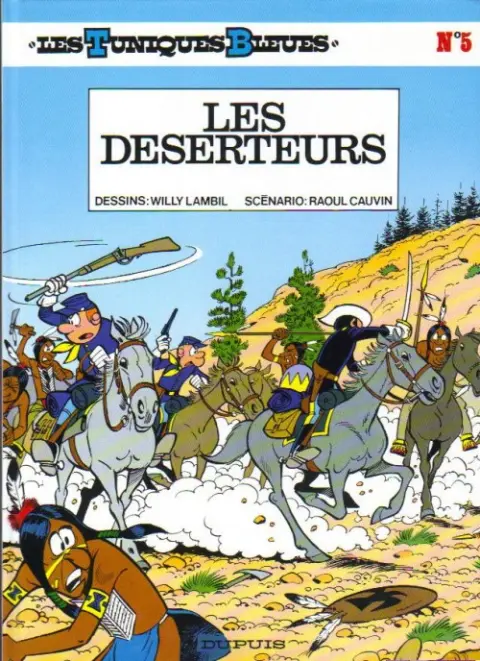 Couverture de l'album Les Tuniques Bleues Tome 5 Les déserteurs