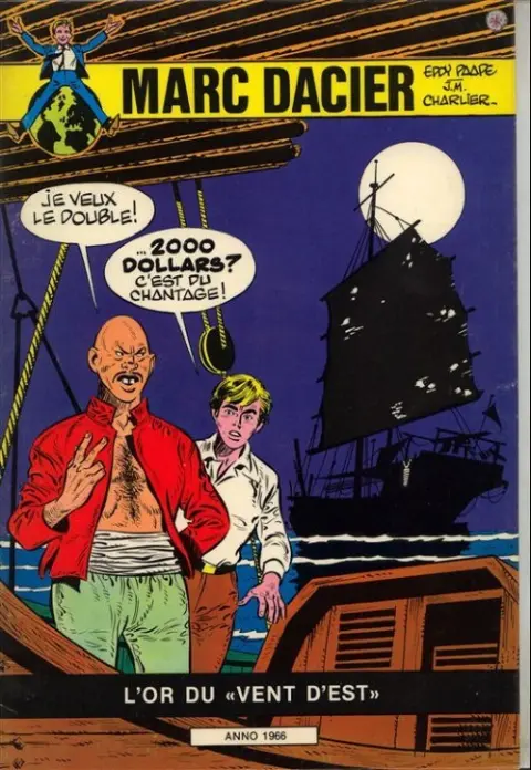 Marc Dacier Tome 12 L'or du Vent d'Est