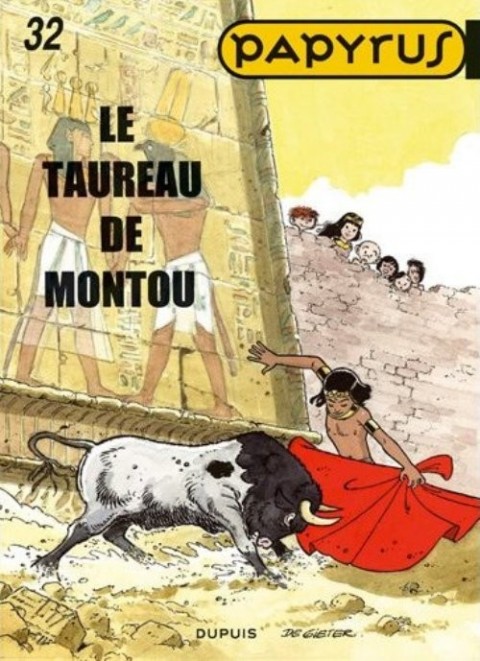 Couverture de l'album Papyrus Tome 32 Le taureau de Montou