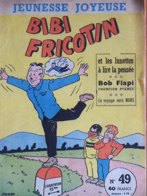 Bibi Fricotin Tome 49 Bibi Fricotin et les lunettes à lire la pensée