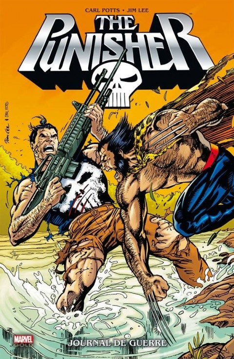 Couverture de l'album Marvel Gold Tome 11 The Punisher : Journal de Guerre