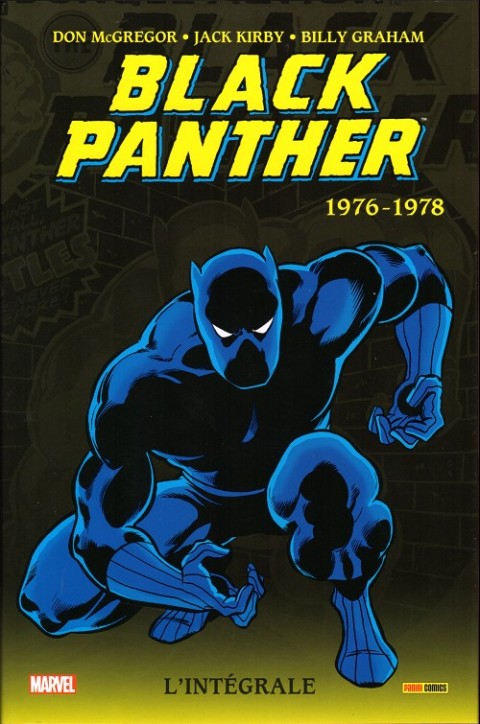 Couverture de l'album Black Panther L'intégrale Tome 2 1976-1978