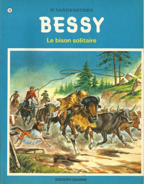 Couverture de l'album Bessy Tome 93 Le bison solitaire