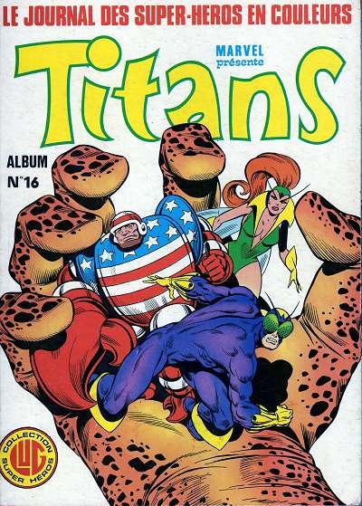 Couverture de l'album Titans Album N° 16