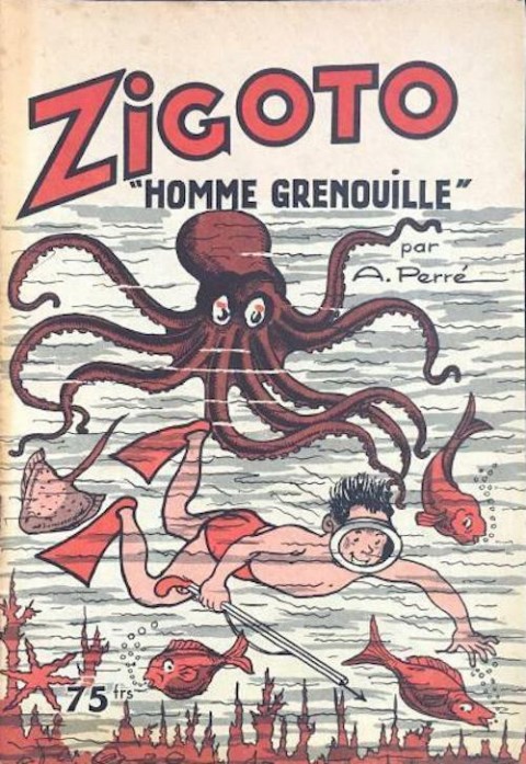 Couverture de l'album Zigoto Tome 11 Zigoto homme grenouille