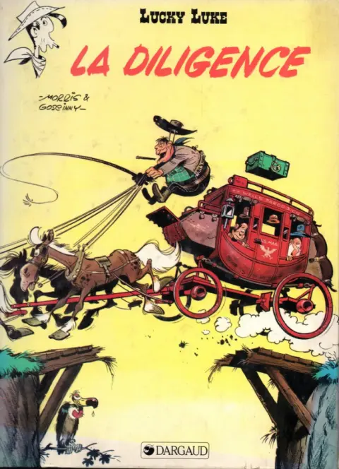 Couverture de l'album Lucky Luke Tome 32 La diligence