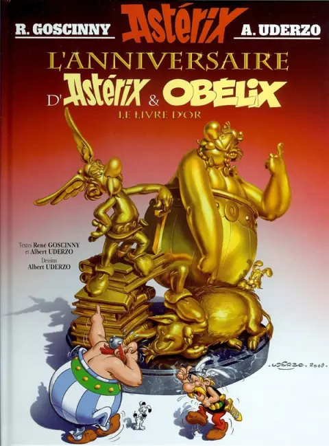 Astérix Tome 34 L'anniversaire d'Astérix & Obélix - Le livre d'or
