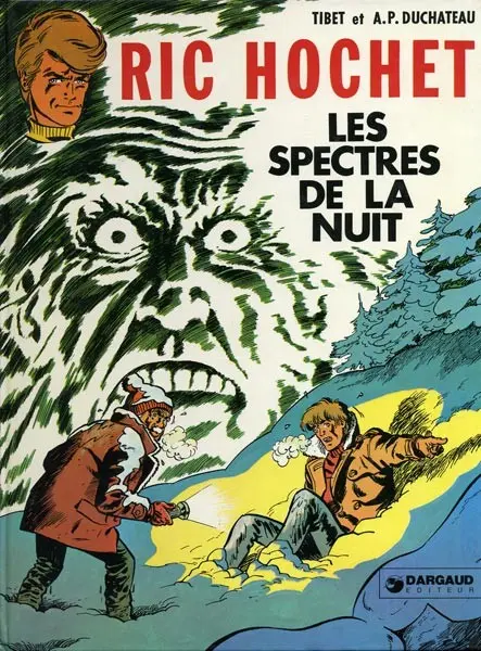 Couverture de l'album Ric Hochet Tome 12 Les spectres de la nuit
