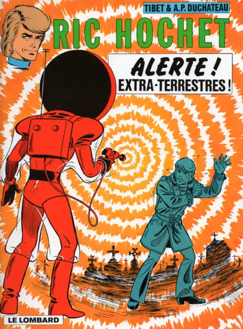 Couverture de l'album Ric Hochet Tome 22 Alerte ! extra-terrestres !