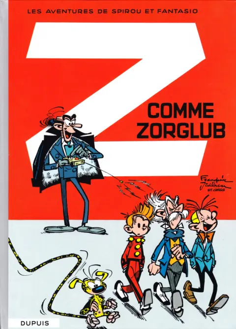 Couverture de l'album Spirou et Fantasio Tome 15 Z comme Zorglub