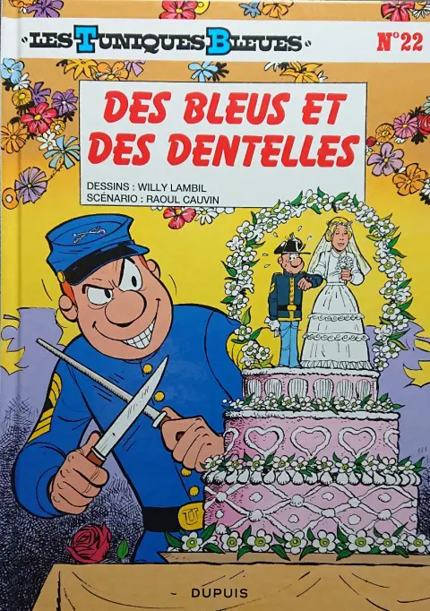 Couverture de l'album Les Tuniques Bleues Tome 22 Des bleus et des dentelles