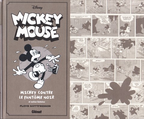 Couverture de l'album Mickey Mouse par Floyd Gottfredson Tome 5 1938/1940 - Mickey contre le fantôme noir et autres histoires