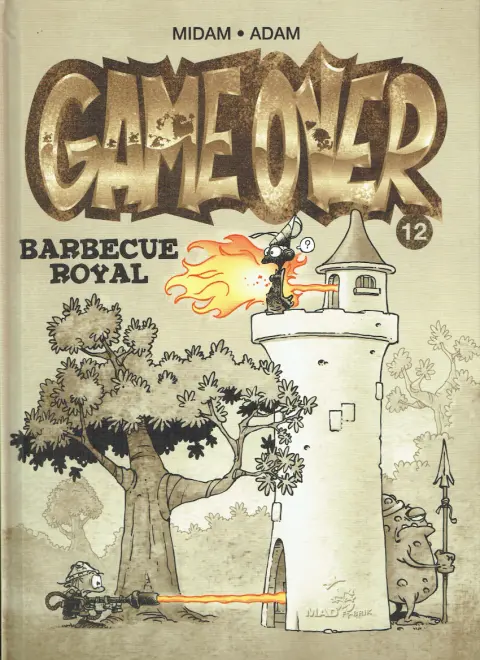 Couverture de l'album Game over Tome 12 Barbecue royal