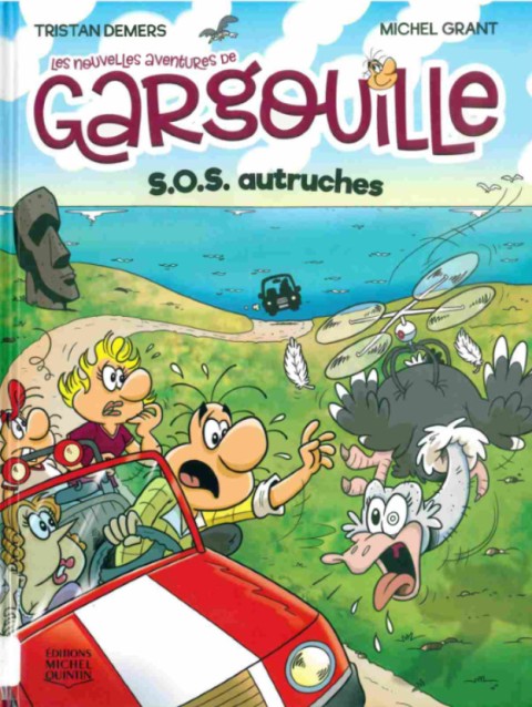 Couverture de l'album Les nouvelles aventures de Gargouille Tome 1 S.O.S. autruches