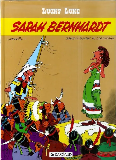 Couverture de l'album Lucky Luke Tome 50 Sarah Bernhardt