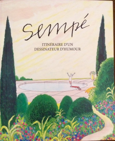 Couverture de l'album Sempé Itinéraire d'un dessinateur d'humour