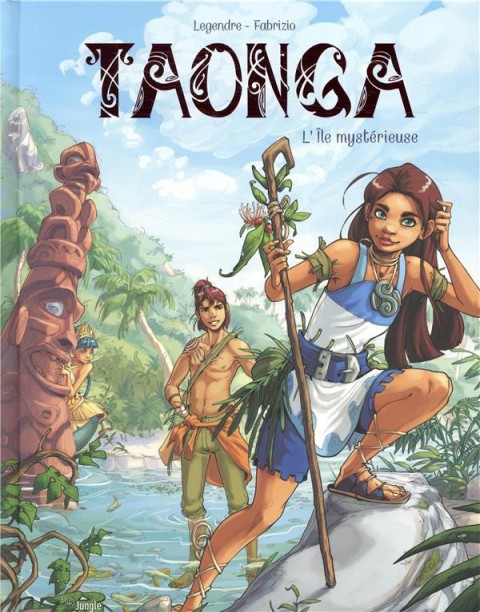 Couverture de l'album Taonga L'île mystérieuse