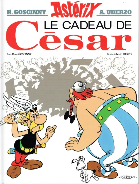 Couverture de l'album Astérix Tome 21 Le cadeau de César