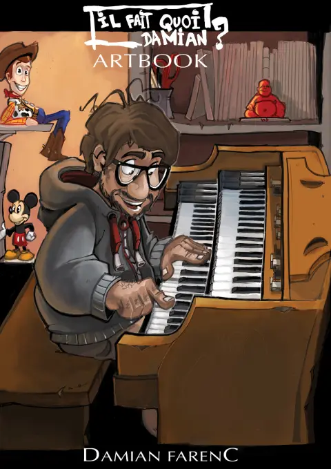 Il fait quoi Damian ? Artbook