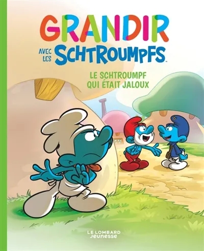 Couverture de l'album Grandir avec les Schtroumpfs Tome 14 Le Schtroumpf qui était jaloux