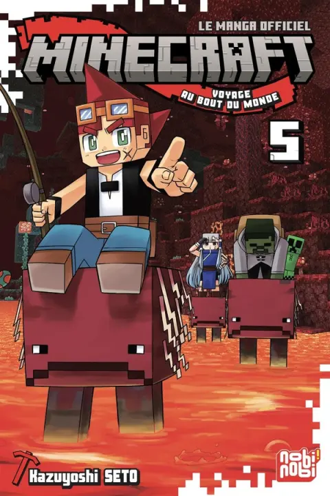 Minecraft - Le manga officiel 5 Voyage au bout du monde
