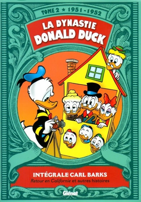 Couverture de l'album La Dynastie Donald Duck Tome 2 Retour en Californie et autres histoires (1951 - 1952)