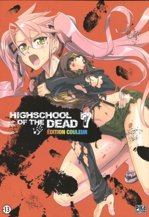 Couverture de l'album Highschool of the dead Édition couleur 7
