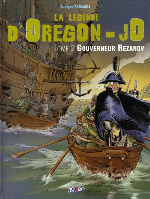Couverture de l'album La Légende d'Oregon-Jo Tome 2 Gouverneur Rezanov