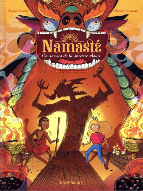 Couverture de l'album Namasté Tome 3 Les larmes de la sorcière Asuri