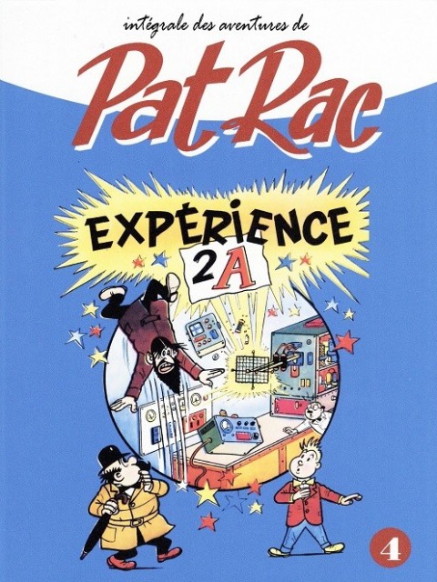 Couverture de l'album Pat Rac reporter Éditions du Taupinambour Tome 4 Expérience 2a