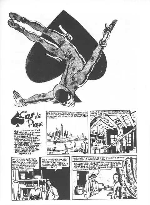 Planche de l'album L'As de pique