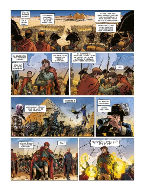 Planche de l'album Les Mages de Bonaparte