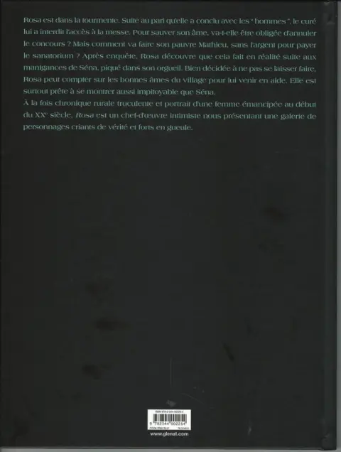 Verso de l'album Rosa Tome 2 Les hommes