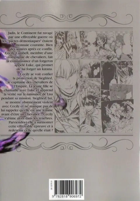 Verso de l'album The Sacred Blacksmith 5