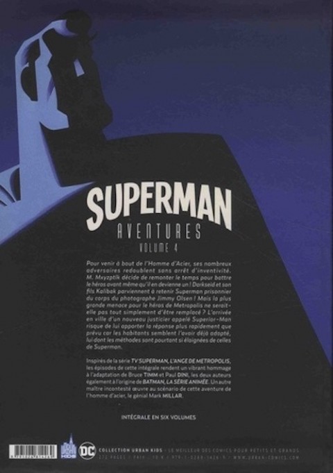 Verso de l'album Superman - Aventures Volume 4