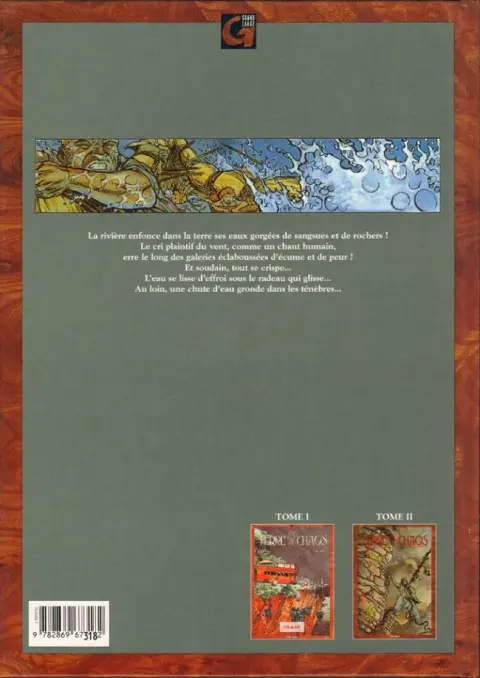 Verso de l'album Terre à chaos Tome 2 Ressac