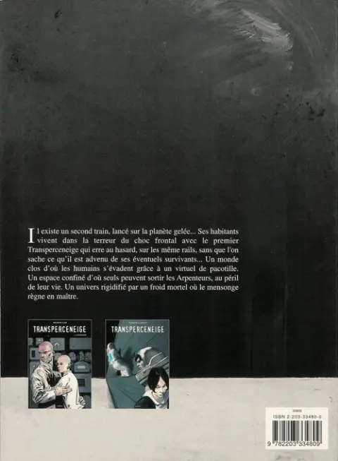 Verso de l'album Le Transperceneige Tome 2 L'Arpenteur