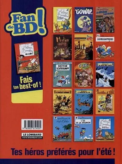 Verso de l'album L'Élève Ducobu Tome 2 Au coin !