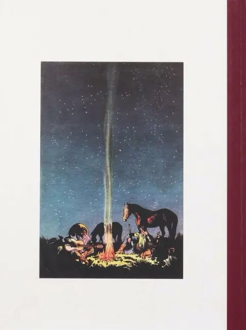Verso de l'album Jerry Spring Tome 1 Golden Creek