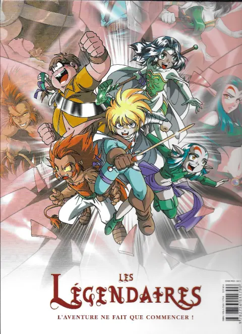 Verso de l'album Les Légendaires Tome 9 Le Cycle d'Anathos : L'Alystory