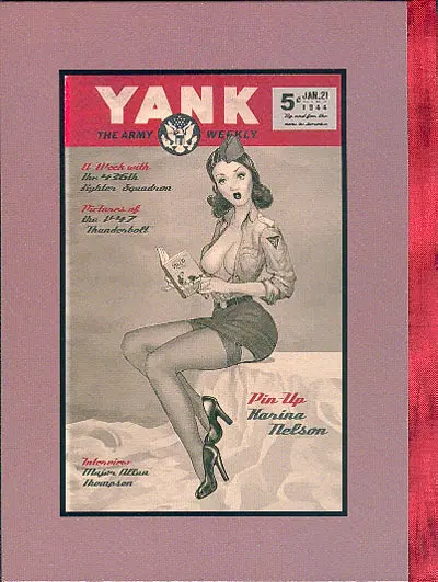 Verso de l'album Pin-Up Wings 1