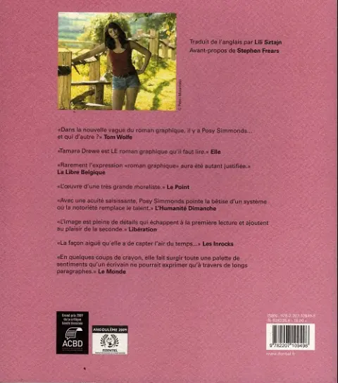 Verso de l'album Tamara Drewe