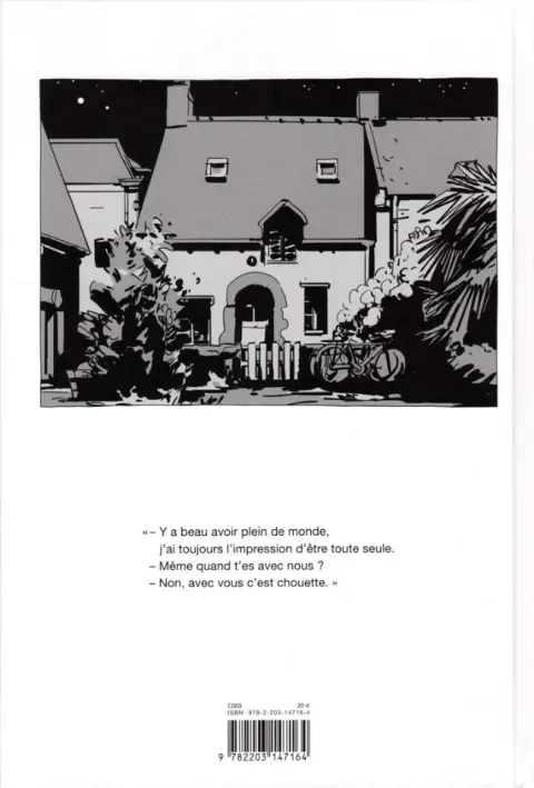 Verso de l'album Une soeur