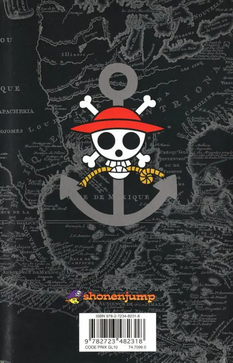 Verso de l'album One Piece Tome 57 Bataille décisive au sommet