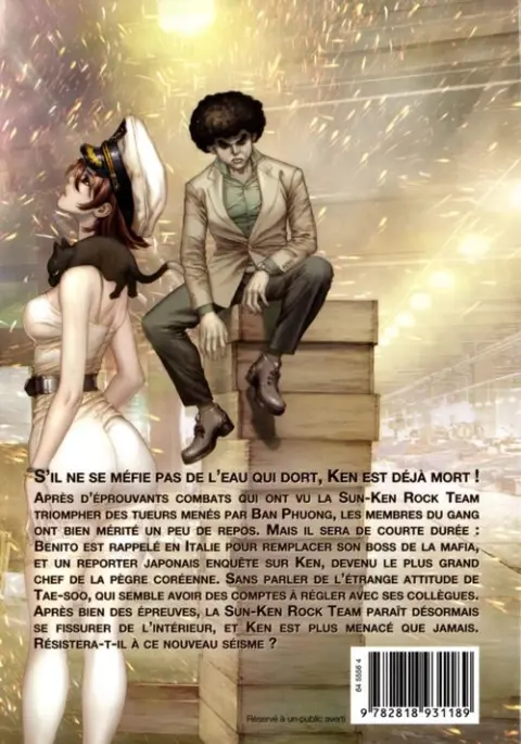 Verso de l'album Sun-Ken Rock 20