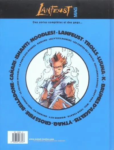 Verso de l'album Lanfeust mag L'album 14