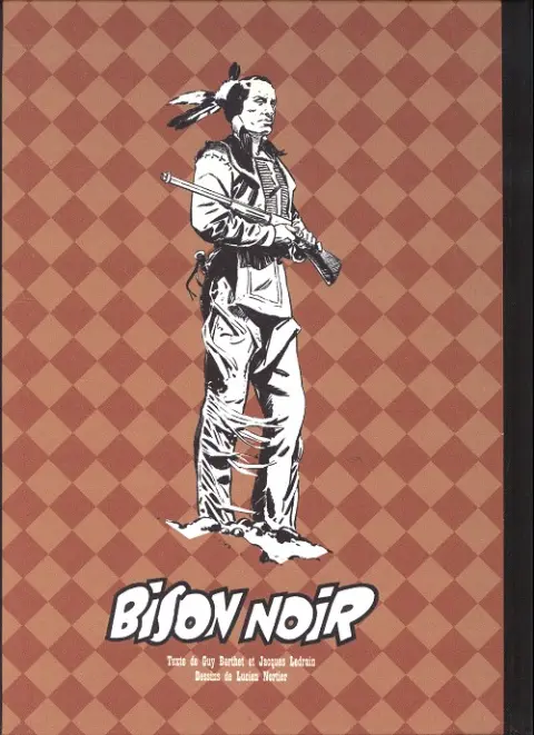Verso de l'album Bison noir Tome 1