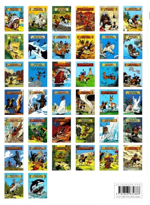 Verso de l'album Yakari Tome 38 Yakari et la Tueuse des mers