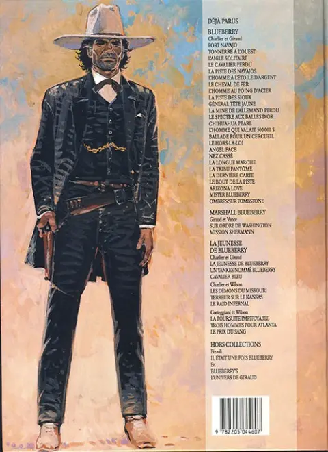 Verso de l'album Blueberry Tome 24 Mister Blueberry